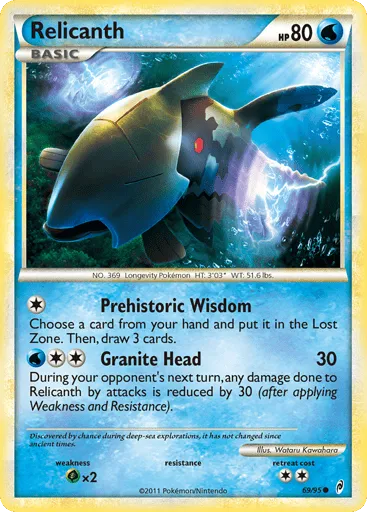 Relicanth 69/95 Call of Legends