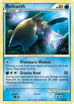 Relicanth 69/95 Call of Legends