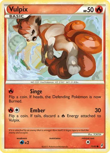 Vulpix 75/95 Call of Legends