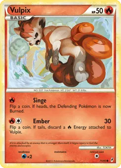 Vulpix 75/95 Call of Legends