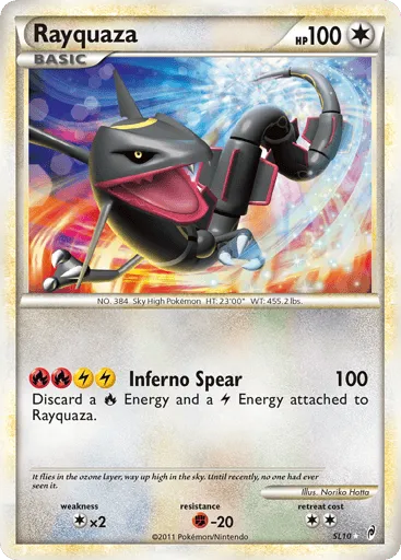 Rayquaza SL10 Call of Legends