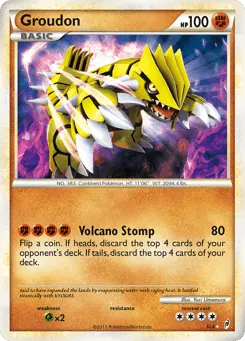 Groudon SL4 Call of Legends