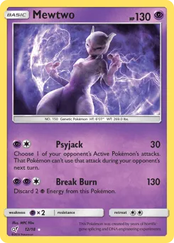 Mewtwo 12/18 Detective Pikachu