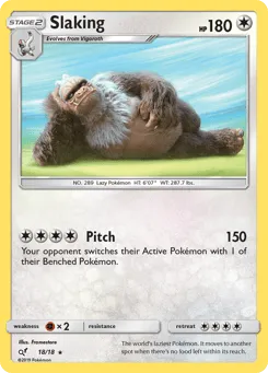 Slaking 18/18 Detective Pikachu