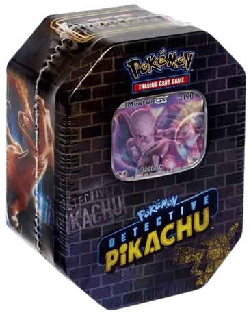 Detective Pikachu Tin - Mewtwo