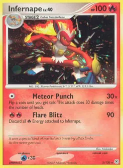 Infernape 5/130 Diamond & Pearl