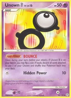 Unown [B] 66/130 Diamond & Pearl
