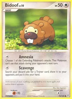 Bidoof 70/130 Diamond & Pearl