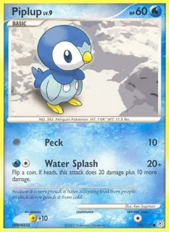 Piplup 93/130 Diamond & Pearl