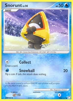 Snorunt 100/123 Mysterious Treasures