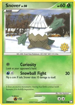 Snover 101/123 Snowflake Stamp Mysterious Treasures