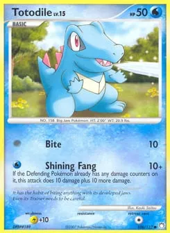 Totodile 106/123 Mysterious Treasures
