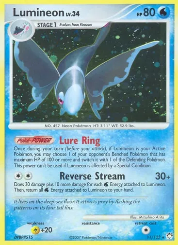 Lumineon 11/123 Mysterious Treasures