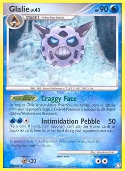 Glalie 25/123 Mysterious Treasures