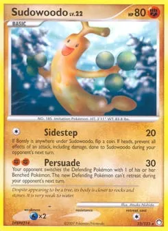 Sudowoodo 35/123 Mysterious Treasures