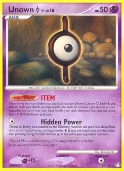 Unown [I] 37/123 Mysterious Treasures