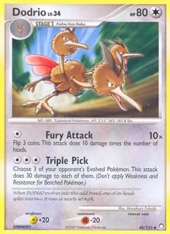 Dodrio 46/123 Mysterious Treasures