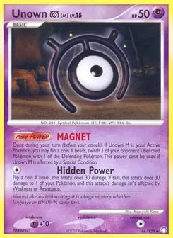 Unown [M] 66/123 Mysterious Treasures