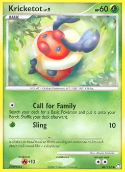 Kricketot 86/123 Mysterious Treasures