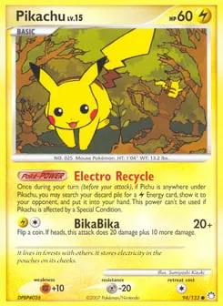Pikachu 94/123 Mysterious Treasures