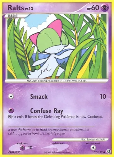 Ralts 102/132 Secret Wonders