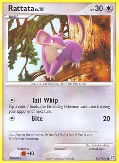 Rattata 103/132 Secret Wonders
