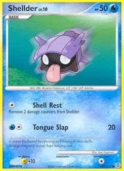 Shellder 105/132 Secret Wonders