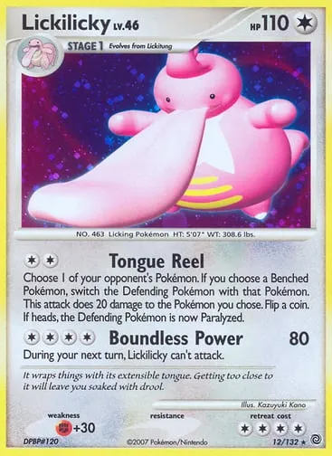 Lickilicky 12/132 Secret Wonders