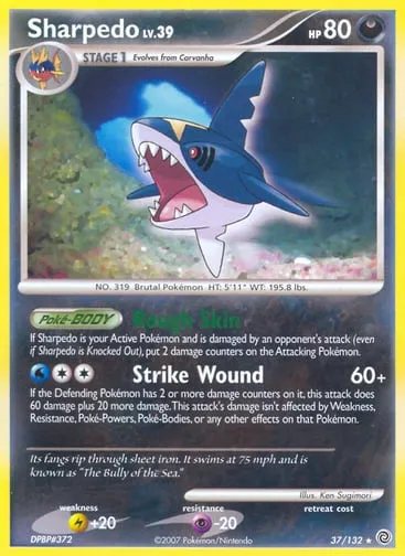 Sharpedo 37/132 Secret Wonders
