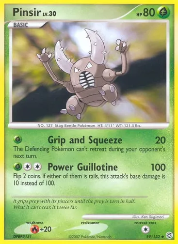 Pinsir 59/132 Secret Wonders