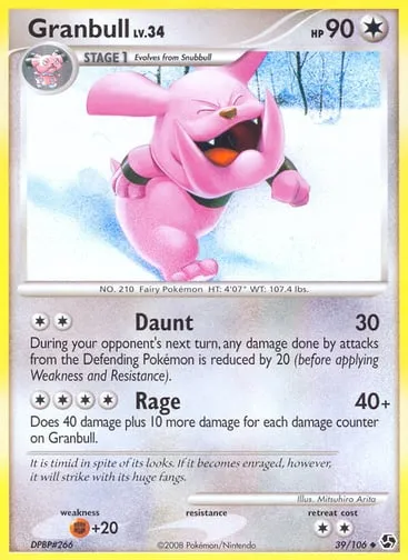 Granbull 39/106 Great Encounters