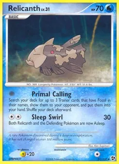 Relicanth 51/106 Great Encounters