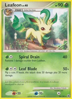 Leafeon 24/100 Majestic Dawn