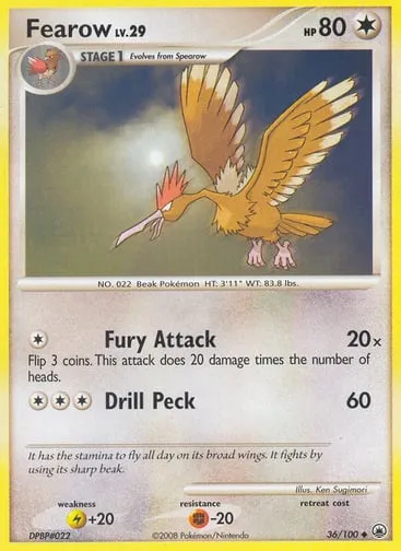 Fearow 36/100 Majestic Dawn