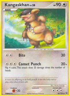 Kangaskhan 38/100 Majestic Dawn