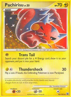 Pachirisu 43/100 Majestic Dawn