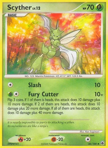 Scyther 46/100 Majestic Dawn