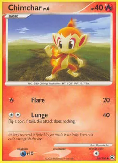 Chimchar 56/100 Majestic Dawn