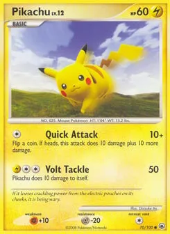 Pikachu 70/100 Majestic Dawn