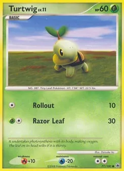 Turtwig 77/100 Majestic Dawn