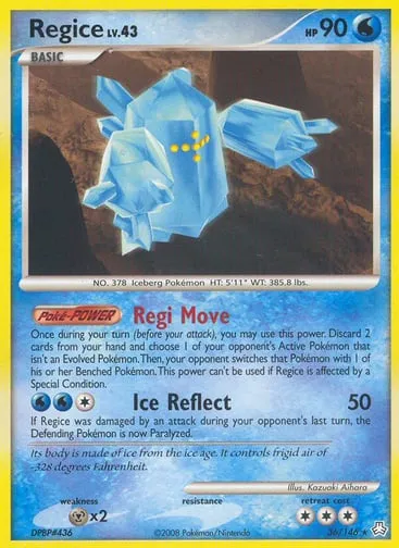 Regice 36/146 Legends Awakened