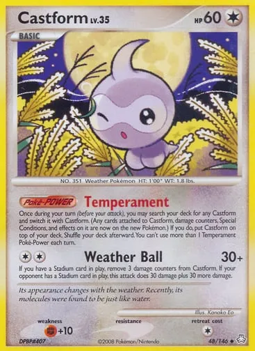 Castform 48/146 Legends Awakened