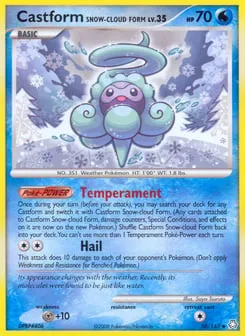 Castform Snow-Cloud Form 50/146 Legends Awakened