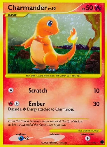 Charmander 101/100 Stormfront