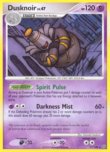 Dusknoir 17/100 Stormfront