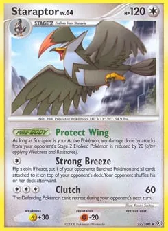Staraptor 27/100 Stormfront