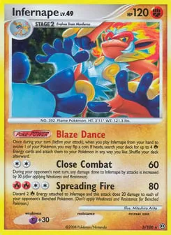 Infernape 3/100 Stormfront