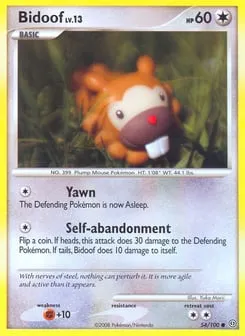 Bidoof 54/100 Stormfront