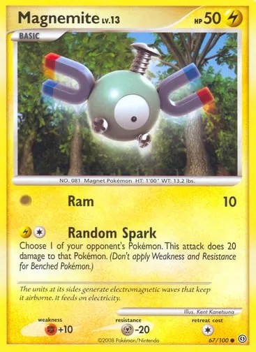 Magnemite 67/100 Stormfront