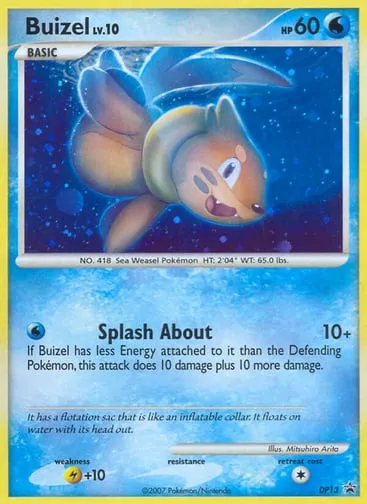 Buizel DP13 DP Black Star Promos